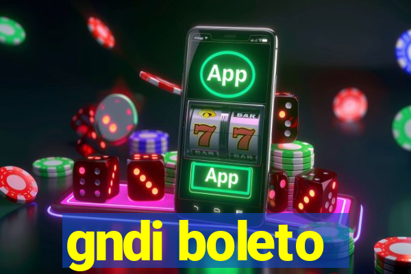 gndi boleto